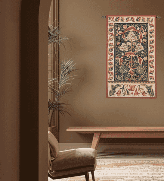 Acanthus Loom Woven Tapestry - 2 Sizes Available