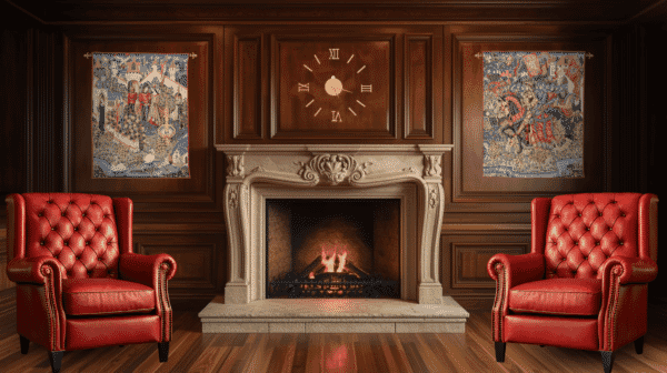 King Arthur and his Knights Loom Woven Tapestry - 3 Sizes Available