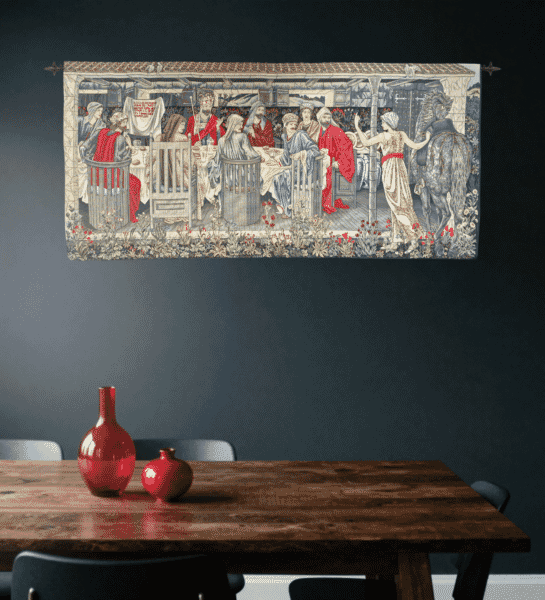 The Summons Loom Woven Tapestry - 69 x 144 cm (2'3