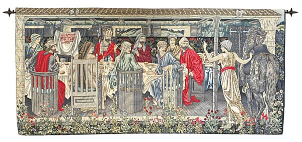 The Summons Loom Woven Tapestry - 69 x 144 cm (2'3