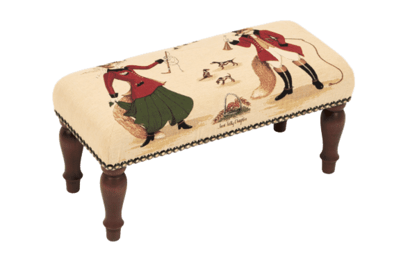 Freddie & Fenella Upholstered Stool