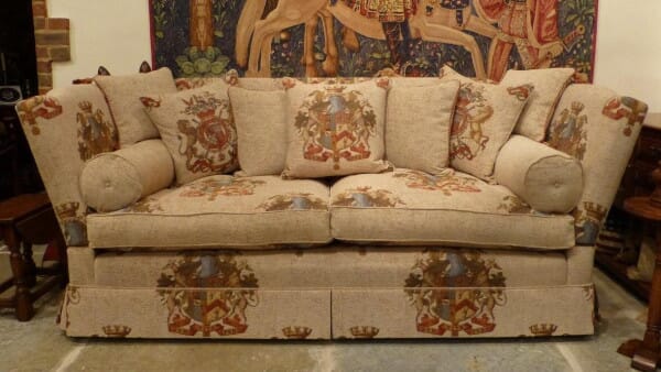 Knight's Armorial Knole Sofa