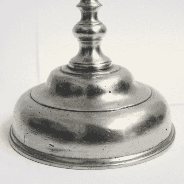 Pair of Pewter Candlestick Holders - Approx. H.27 x W.14 cm - Last Pieces Remaining!