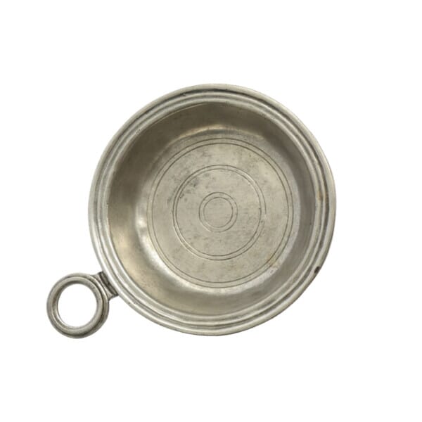 Engraved Pewter Coaster - Approx. H.3 x Dia.13 cm - Last Piece Remaining!