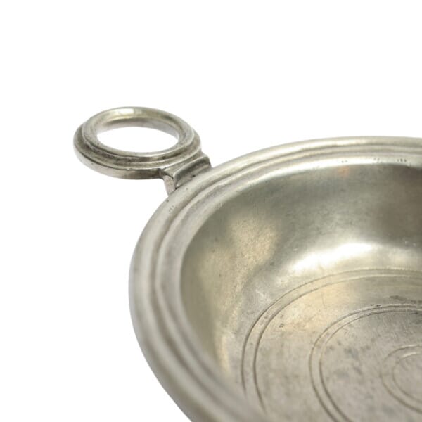 Engraved Pewter Coaster - Approx. H.3 x Dia.13 cm - Last Piece Remaining!