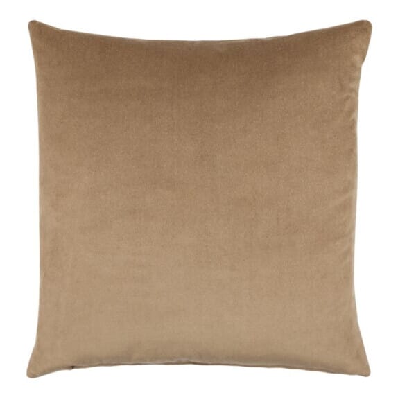 Beige Tartan Tapestry Cushion - 46x46cm (18