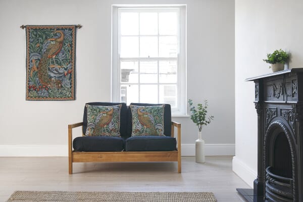 The Peacock Loom Woven Tapestry - 2 Sizes Available