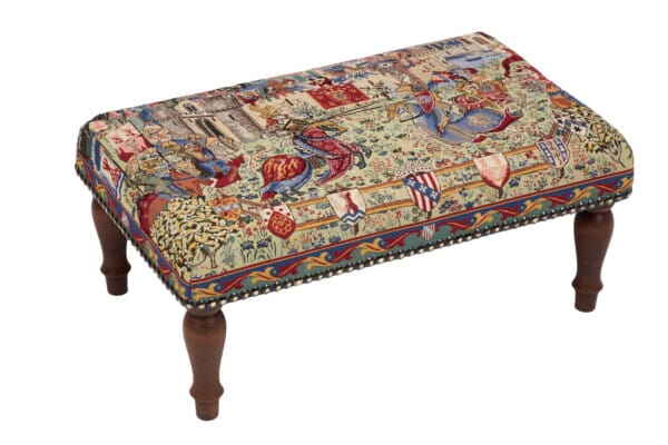 Joust at Camelot Upholstered Regular Stool