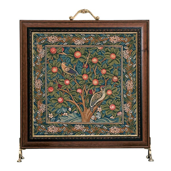 Woodpecker Tapestry Firescreen