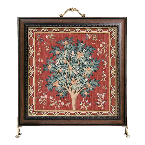 Medieval Tree Tapestry Firescreen