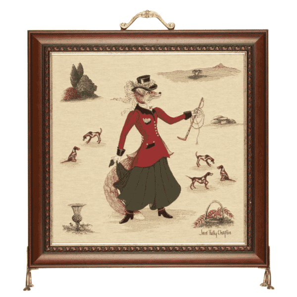 Lady Fenella Fox Tapestry Firescreen