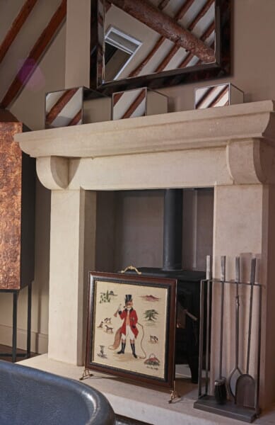 The Hon. Freddie Fox Tapestry Firescreen