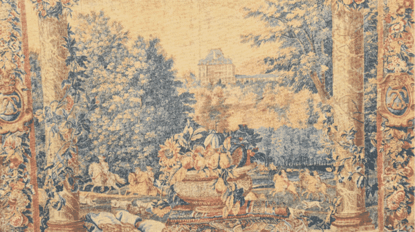 Chateau de Versailles Silkscreen Tapestry - 173 x 147 cm (5'8