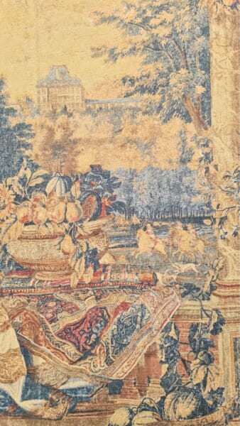 Chateau de Versailles Silkscreen Tapestry - 173 x 147 cm (5'8