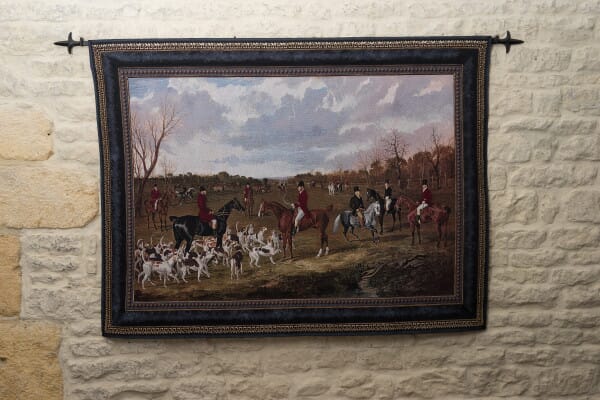 The Suffolk Meet Loom Woven Tapestry - 120 x 155 cm (3'11