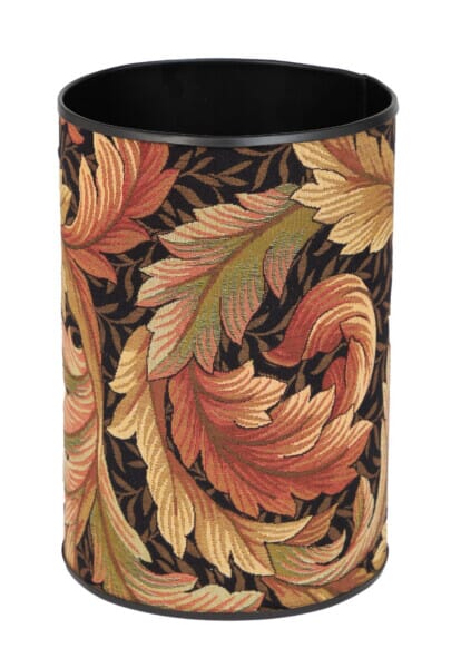 Acanthus & Lily Autumn Tapestry Waste Bin