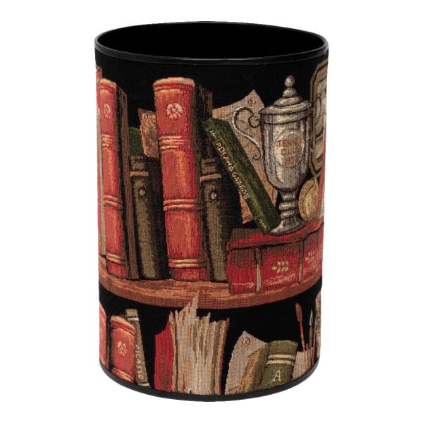 Library Tapestry Waste Bin