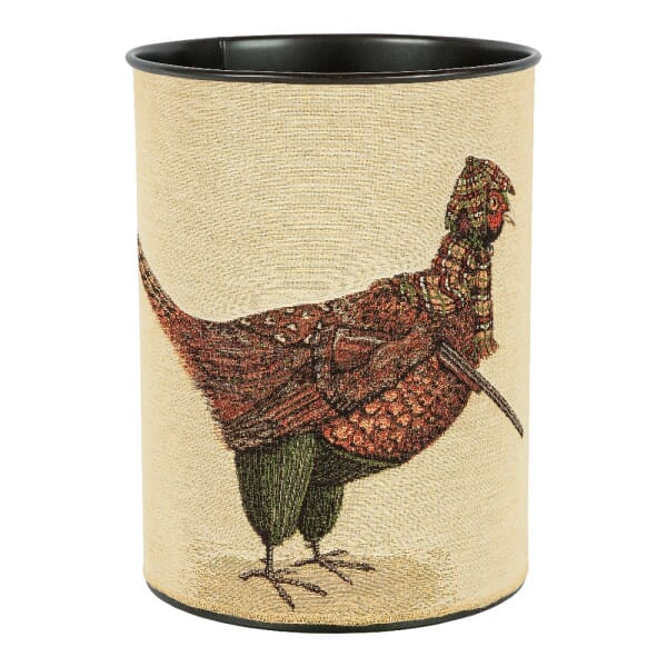 Phillip Pheasant the Gamekeeper Tapestry Waste Bin