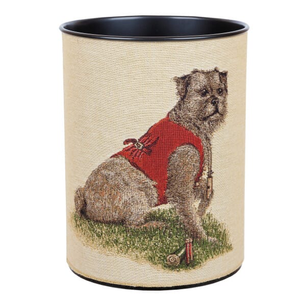 Rt. Hon. Thomas Terrier Tapestry Waste Bin