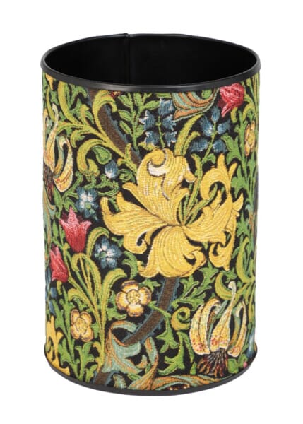Golden Lily Classic Tapestry Waste Bin