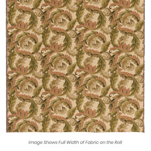 Acanthus & Lily Tapestry Fabric