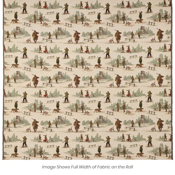 The Country Shoot Tapestry Fabric