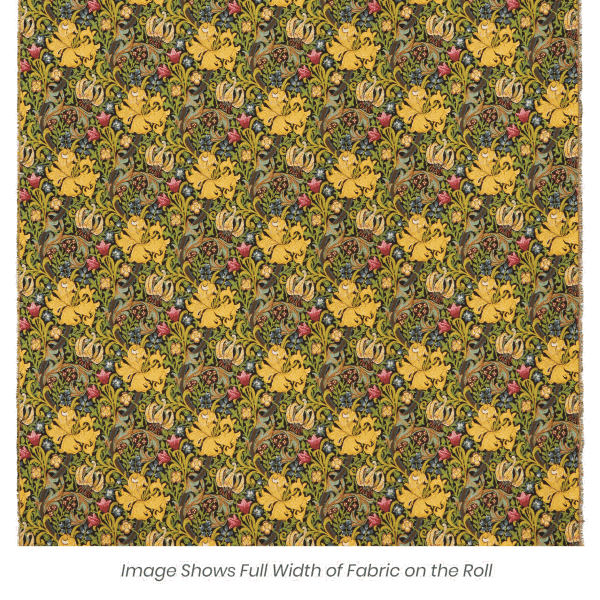 Golden Lily Classic Tapestry Fabric