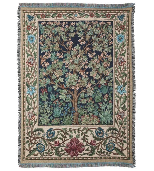 Tree of Life Tapestry Throw - 190 x 140cm (75