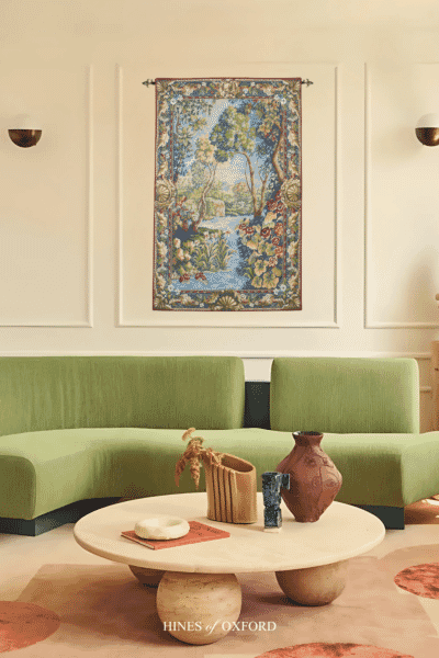 The Exotic Garden Loom Woven Tapestry - 2 Sizes Available - Last Pieces Remaining!