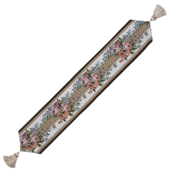 Summer Flowers Tapestry Table Runner