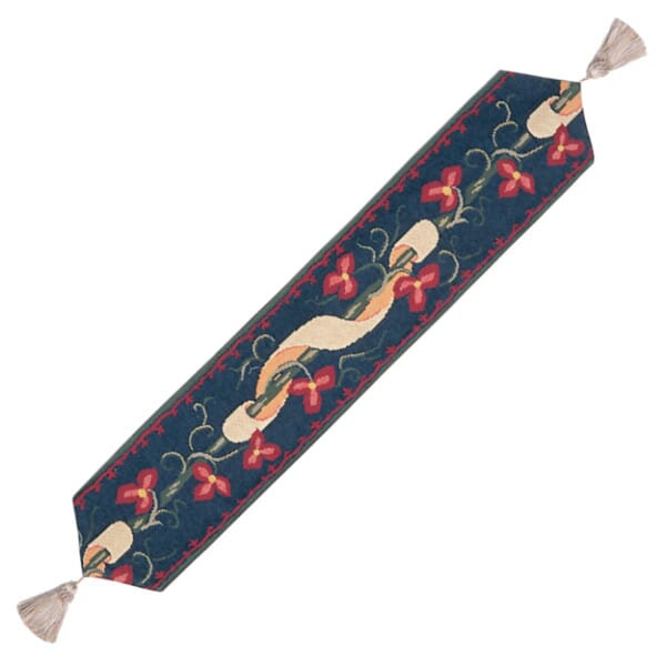 Medieval Scroll Tapestry Table Runner