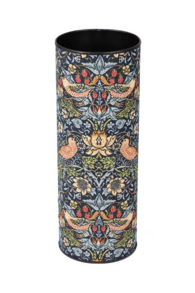 Strawberry Thief Navy Tapestry Umbrella Stand