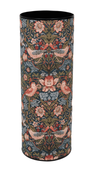 Strawberry Thief Blue Tapestry Umbrella Stand