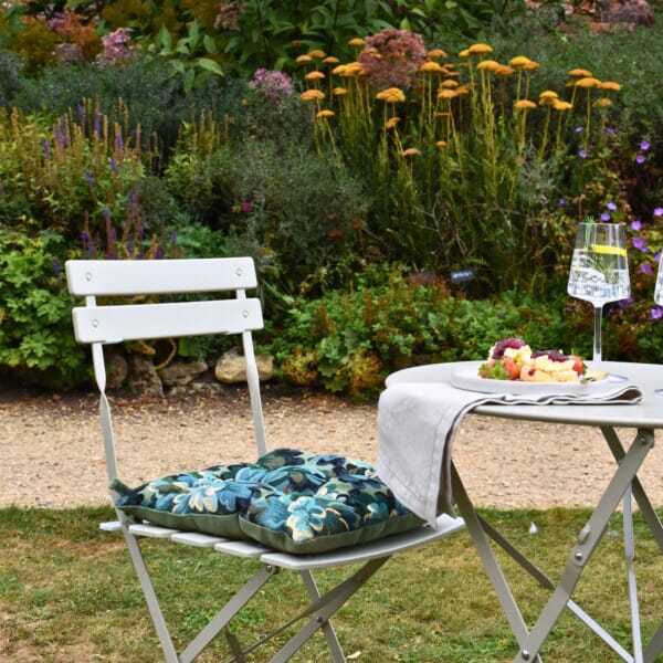 Verdure Woven Outdoor Seat Cushions - Set of 2 - 40 x 40 cm (16