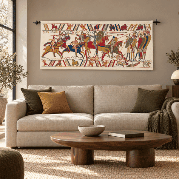 Battle of Hastings Loom Woven Tapestry - 66 x 153 cm (2'2