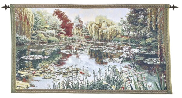 Garden of Monet Loom Woven Tapestry - 82 x 142 cm (2'8