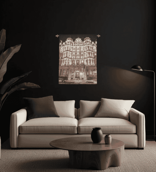 Mayfair Evening Loom Woven Tapestry - 85 × 65 cm (2'9