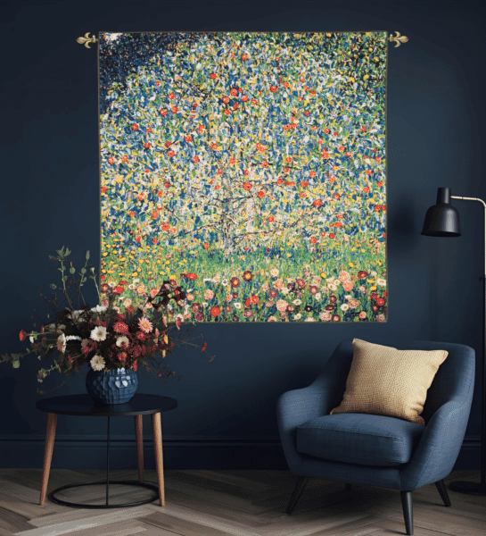 The Apple Tree Loom Woven Tapestry - 168 x 168 cm (5'6