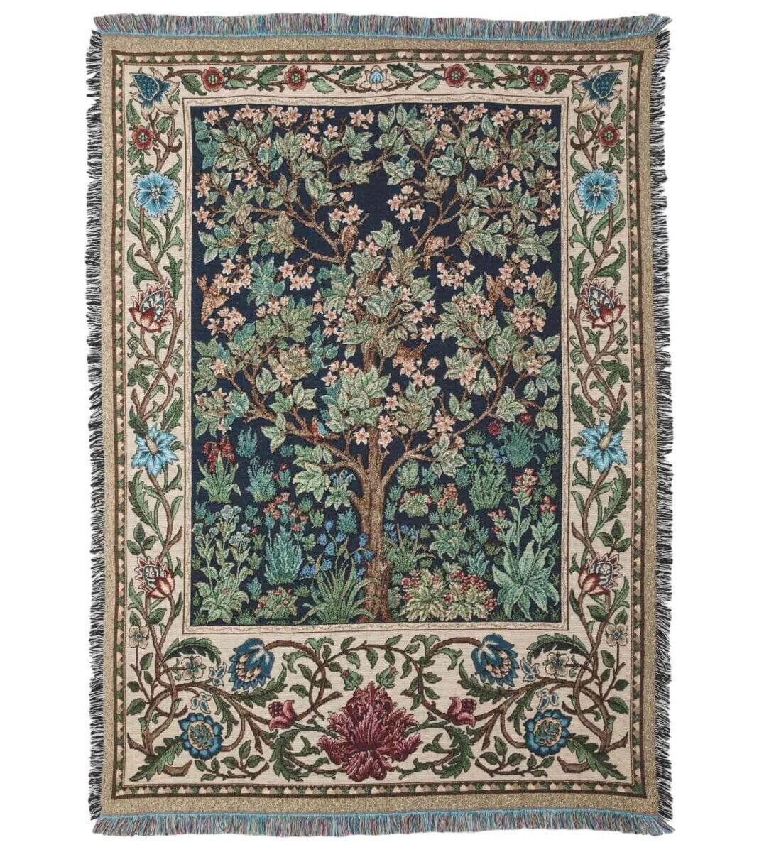 Tree of Life Tapestry Throw