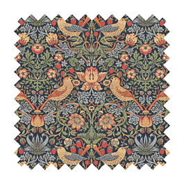 フック 様 strawberryThief フック 様 strawberryThief 約150cm巾×1mカット(プリーツ加工済