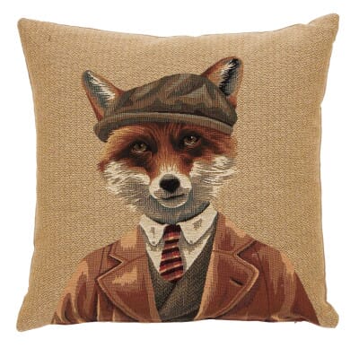 Mr Frank Fox Tapestry Cushion - 46x46cm (18"x18")