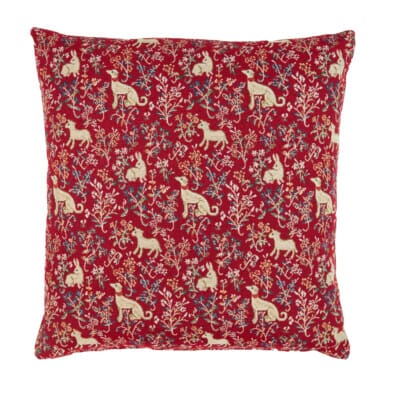 Cluny Animals Tapestry Cushion - 46 x 46cm