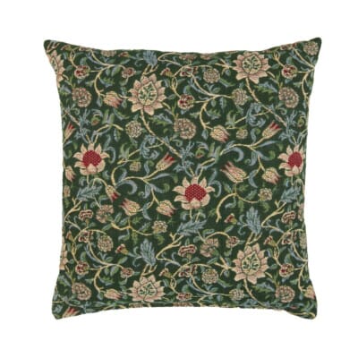 Evenlode Green Tapestry Cushion - 46 x 46cm