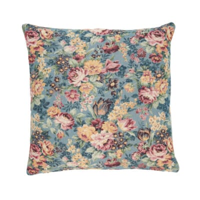 Aubusson Floral Tapestry Cushion - 46 x 46cm