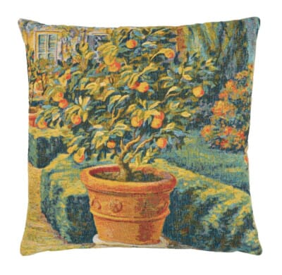 Tuscany Villa Pot Tapestry Cushion - 46x46cm (18"x18")