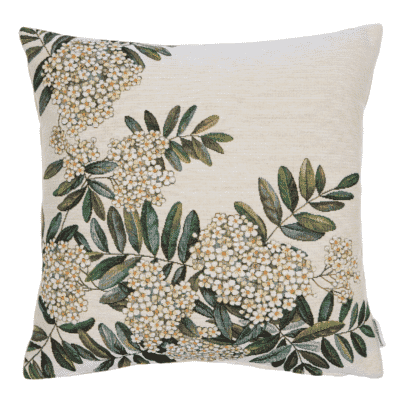 Elderflower I Woven Cushion - 42x42cm (17"x17")