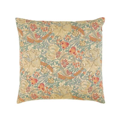 Golden Lily Light Tapestry Cushion - 46 x 46cm