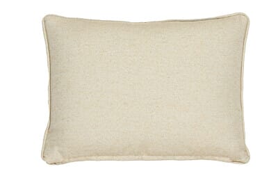Country Linen Plain Linen Cushion with Piping - 33x55cm (15"x22")
