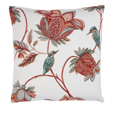 Exotic Kingfishers Tapestry Cushion - 46x46cm (18"x18")