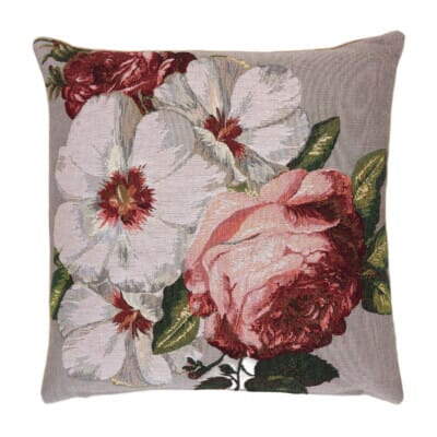 Floral Bloom II Tapestry Cushion - 46 x 46cm